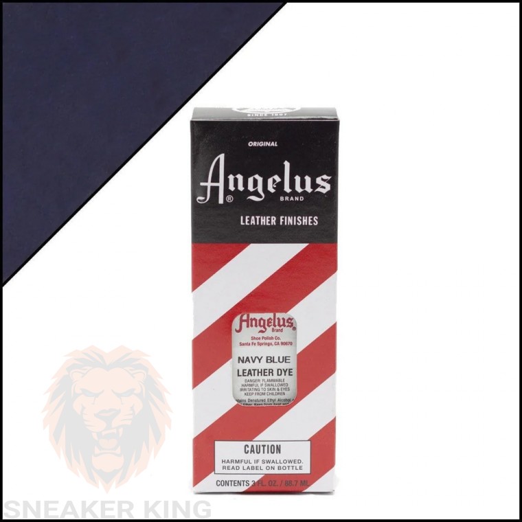 Барвник для шкіри Angelus leather dye Navy Blue (темно-синій) made in USA